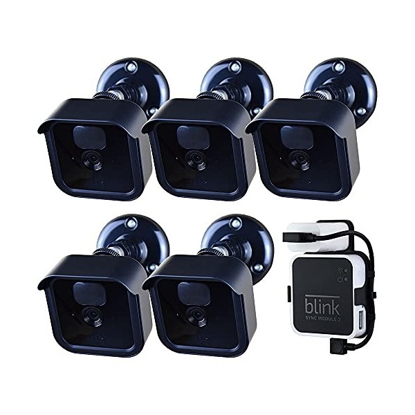 Blink Lot de 5 supports extérieurs pour caméra Blink avec support mural pour module de synchronisation 2 kit de caméra non i