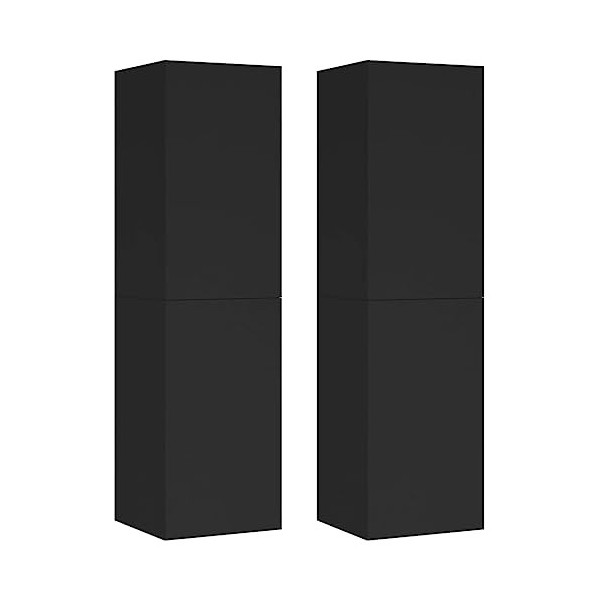 WREWING Meuble TV,Bas Table TV Support de Télévision en Bois pour Salon Chambre Salle à Manger,Support pour Téléviseur Jusqu’