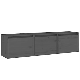 VEEKI Meuble TV, Meuble TV Suspendu, Meuble TV Industriel, Meuble TV Bois, Meuble Chambre, Convient pour Salon ou Chambre, Me