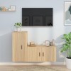 VEEKI Meuble TV, Meuble TV Suspendu, Meuble TV Industriel, Meuble TV Bois, Meuble Chambre, Convient pour Salon ou Chambre, En