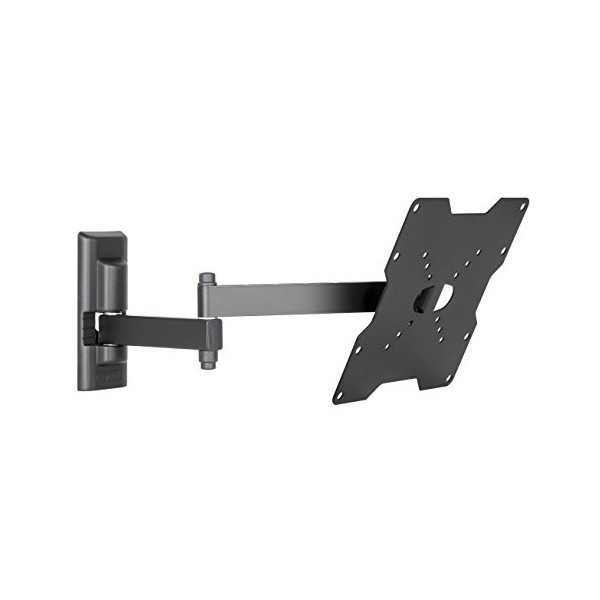Meliconi EDR-200 Support mural en métal triple rotation avec double bras de déport TV de 26 à 40