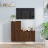 VEEKI Meuble TV, Meuble TV Suspendu, Meuble TV Industriel, Meuble TV Bois, Meuble Chambre, Convient pour Salon ou Chambre, En