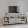 VEEKI Meuble TV, Meuble TV Suspendu, Meuble TV Industriel, Meuble TV Bois, Meuble Chambre, Convient pour Salon ou Chambre, Gr