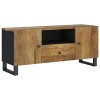 vidaXL Meuble TV 105x33,5x46 cm Bois de manguier et dingénierie