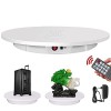 RCBDBSM Plateau Tournant électrique Professionnel à 360 Degrés pour La Photographie, Télécommande, Fonctionnement Pratique, I