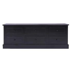 VEEKI Meuble TV, Meuble TV Suspendu, Meuble TV Industriel, Meuble TV Bois, Meuble Chambre, Convient pour Salon ou Chambre, No