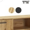 Skraut Home | Meuble TV pour Salon | Naturale | Finition Couleur Chêne, 57 x 137 x 40 cm