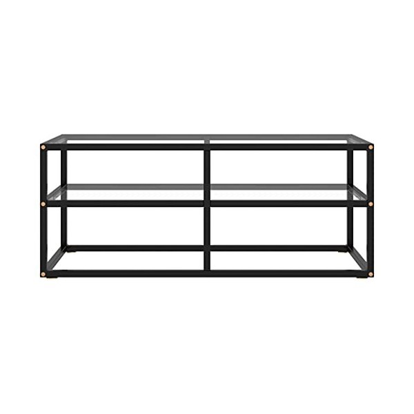 VEEKI Meuble TV, Meuble TV Suspendu, Meuble, Meuble TV avec Rangement，Meuble Industriel, Convient pour Salon ou Chambre, avec