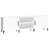 VEEKI Meuble TV, Meuble TV Suspendu, Meuble TV Industriel, Meuble TV Bois, Meuble Chambre, Convient pour Salon ou Chambre, Bl