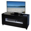 Berlioz Creations Replay Meuble TV, Noir Brillant 129 x 40 x 57 cm, Fabrication 100% Française