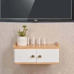 Étagère flottante Étagère murale pour meuble de télévision Étagère murale pour meuble de télévision Contexte de décoration mu