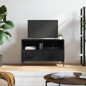 VEEKI Meuble TV, Meuble TV Suspendu, Meuble TV Industriel, Meuble TV Bois, Meuble Chambre, Convient pour Salon ou Chambre, No
