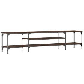 VEEKI Meuble TV, Meuble TV Suspendu, Meuble TV Industriel, Meuble TV Bois, Meuble Chambre, Convient pour Salon ou Chambre, ch