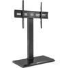 FITUEYES Meuble TV Pied Base en Fer pour écran de 50 à 80 Pouces - Hauteur réglable - Charge maximale : 50 kg - VESA : 800 x 