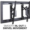 SANUS OLT7 Support mural inclinable 4D pour la plupart des téléviseurs à écran plat de 42 à 228,6 cm – Support universel incl