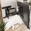 RICOO Support Murale TV 65-110" S7564-B 165-279cm Suspendu Orientable Inclinable Support Écran Universel Accroche Moniteur 
