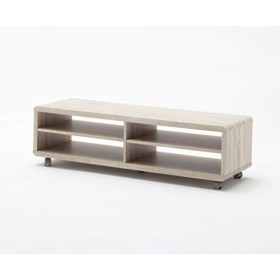 Robas Lund Lowboard Meuble TV Imitation Chêne Sonoma
