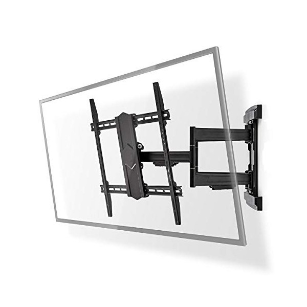 NEDIS Support Mural TVWM6570BK - Mobilité Intégrale TV 43-90" Max70kg
