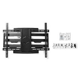 NEDIS Support Mural TVWM6570BK - Mobilité Intégrale TV 43-90" Max70kg