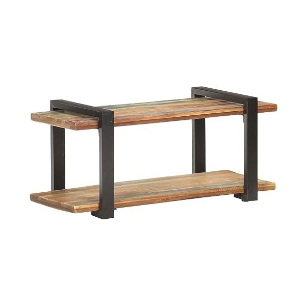 Camerina Meuble TV 90x40x40 cm Bois de récupération Massif,Meuble TV,Meuble TV Moderne,Meuble de Salon