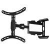 Hama Support mural TV pour une une diagonale d’écran de 81 à 165 cm 32" à 65" , 2 bras, ultralong, VESA jusqà 400x400 Noi