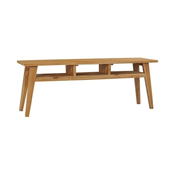 Meuble TV 120x35x45 cm Bois de teck massif