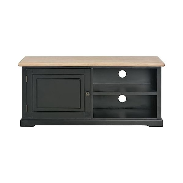Générique Meuble TV Noir 90 x 30 x 40 cm Bois,11.8 KG,249881, Meubles, Meubles TV