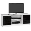 AKORD Meuble TV K-140 | Classique Meuble Télé | Banc Tele | Moderne Mauble Television | H55 x L120 x P40 cm, Poids 30 kg | Co