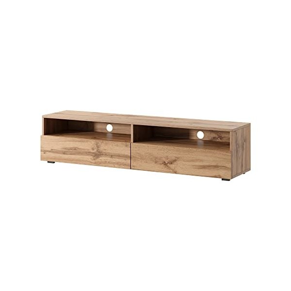Selsey - REDNAW - Meuble TV - 140 cm - chêne wotan - scandinave – Moderne