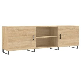 Camerina Meuble TV chêne Sonoma 150x30x50 cm Bois dingénierie,Table TV,Ensemble Meuble TV,Meuble Tv305