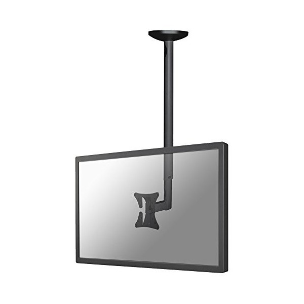 NewStar FPMA-C50 Support à fixer au plafond pour écran LCD 25 cm 10" à 75 cm 30" , hauteur : 50 cm à 85 cm Noir 