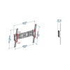 Meliconi ET 400 Support Mural Inclinable pour TV LCD 40 à 50"