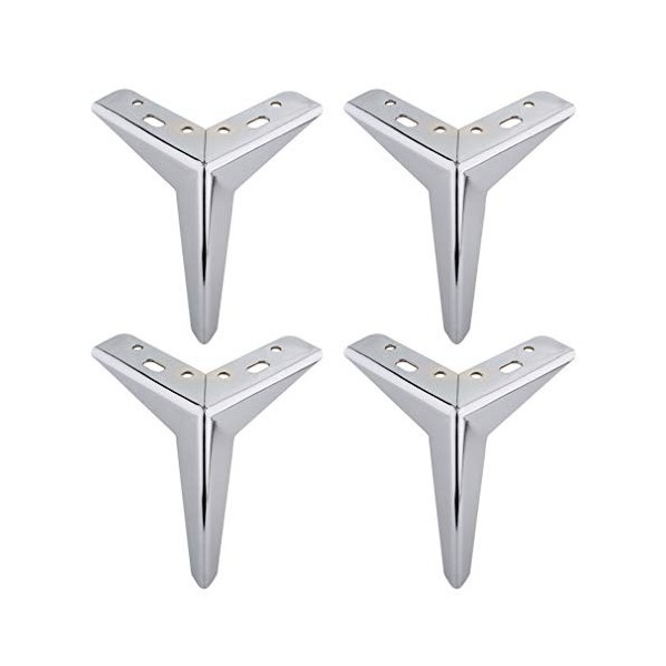 BOSHC Pieds de Meuble en Fer forgé trifurqué Meubles Pieds de Table Basse Accessoires pour Meuble TV Canapé Placard Armoire d