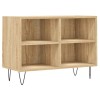 vidaXL Meuble TV chêne Sonoma 69,5 x 30 x 50 cm Bois dingénierie