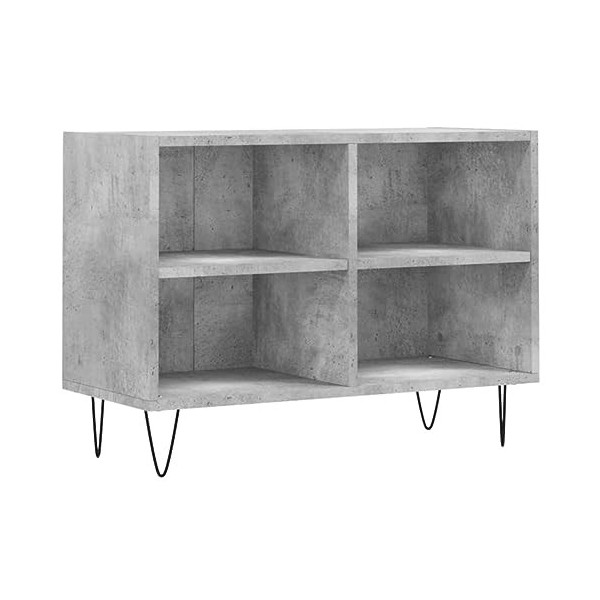 vidaXL Meuble TV chêne Sonoma 69,5 x 30 x 50 cm Bois dingénierie