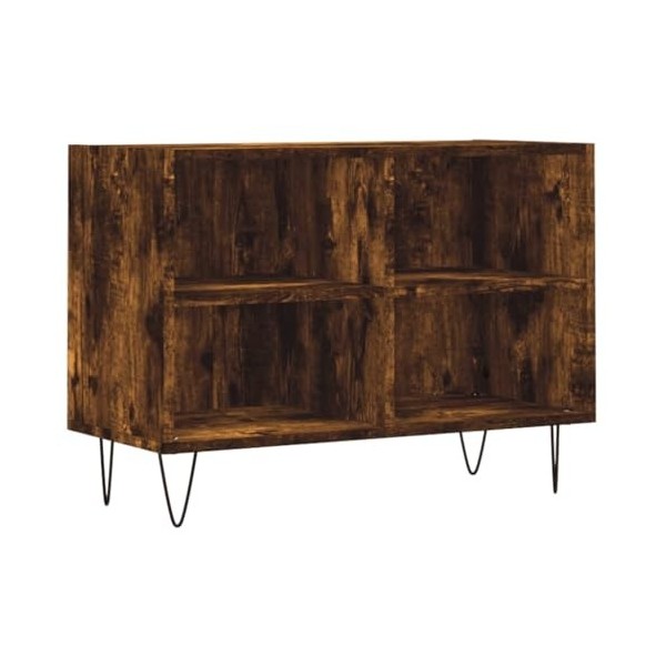 vidaXL Meuble TV chêne Sonoma 69,5 x 30 x 50 cm Bois dingénierie