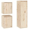 Meubles TV 3 pcs Bois Massif de pin - Meuble télé, Meuble TV Industriel, Meuble Chambre, Convient pour Salon ou Chambre