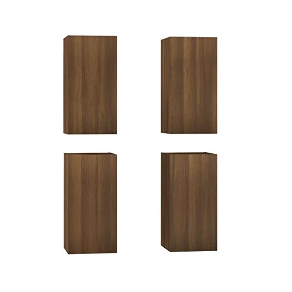 VEEKI Meuble TV, Meuble TV Suspendu, Meuble TV Industriel, Meuble TV Bois, Meuble Chambre, Convient pour Salon ou Chambre, Me