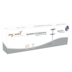 mywall Support pour TV HP122L - Support Stable pour écran Plat de 49 à 70" - avec Finition chromée - Charge maximale : 40 kg 