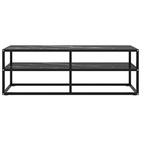 VEEKI Meuble TV, Meuble TV Suspendu, Meuble, Meuble TV avec Rangement，Meuble Industriel, Convient pour Salon ou Chambre, Noir