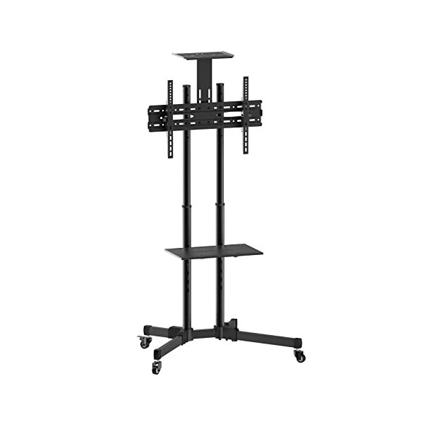 Value Support à roulettes pour écran LCD/TV Noir jusquà 50 kg 37" à 70" 