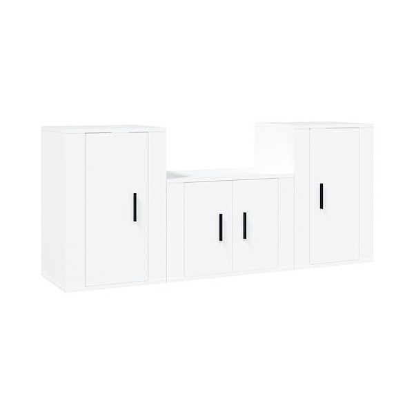 VEEKI Meuble TV, Meuble TV Suspendu, Meuble TV Industriel, Meuble TV Bois, Meuble Chambre, Convient pour Salon ou Chambre, En