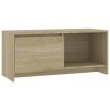 DCRAF Centres de divertissement et meubles TV, meuble TV en chêne sonoma, 90 x 35 x 40 cm, bois dingénierie