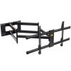 FORGING MOUNT Support mural pour TV longue portée de 109 cm, double bras articulé, inclinable et pivotant, pour téléviseurs p