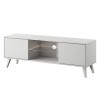 Selsey Meubles TV, Engineered Wood, Blanc, 140 cm