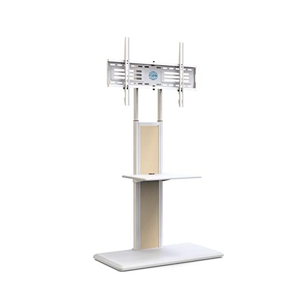 FITUEYES Support TV sur Pied pour 32-75 Pouces Téléviseurs Incurvés Plats LED OLED LCD jusquà 40 kg, Support de Télévision P