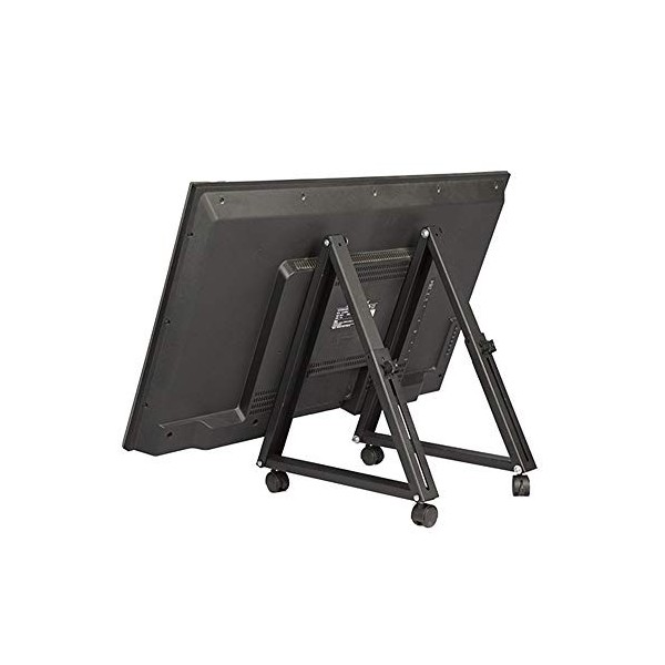 WZ Base Meuble TV Roulant Pieds Portables pour Téléviseur Inclinable Au Sol pour Téléviseur À Écran Plat LCD LED 32-65 Pouces