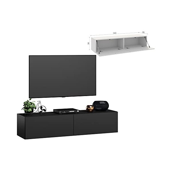 Television 120 cm TV 55 Pouces TV 120 cm Meuble Tele Industriel Meuble TV 120 cm Longueur 120 cm Armoire TV TV étagère TV Boa