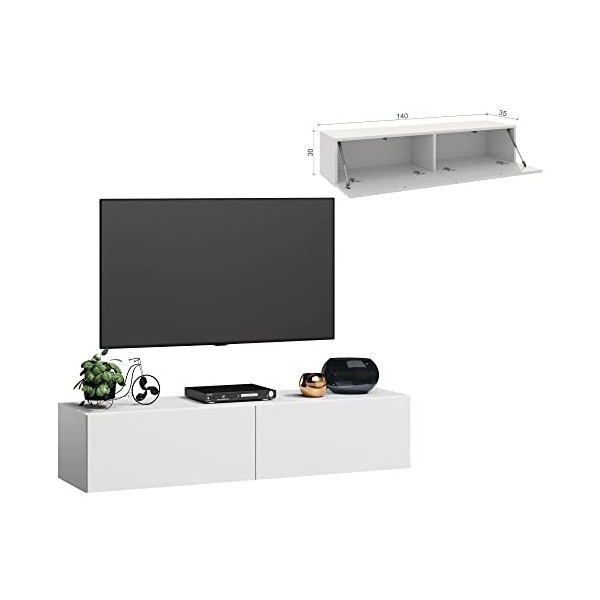 Television 120 cm TV 55 Pouces TV 120 cm Meuble Tele Industriel Meuble TV 120 cm Longueur 120 cm Armoire TV TV étagère TV Boa