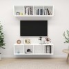 VEEKI Meuble TV, Meuble TV Suspendu, Meuble, Meuble TV avec Rangement，Meuble Industriel, Convient pour Salon ou Chambre, Meub